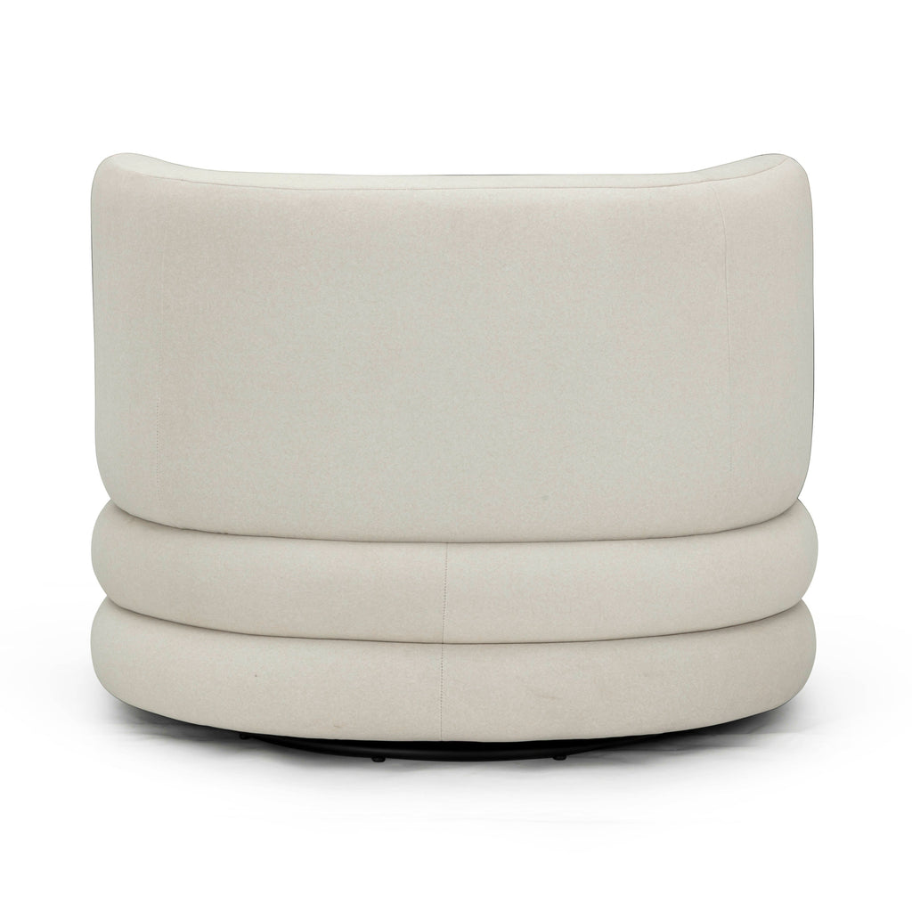 Astor Performance Faux Mohair Swivel Hotel Lounge Chair