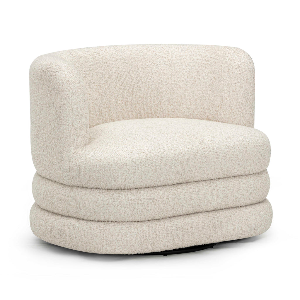 Astor Heavy Performance Boucle Swivel Hotel Lounge Chair