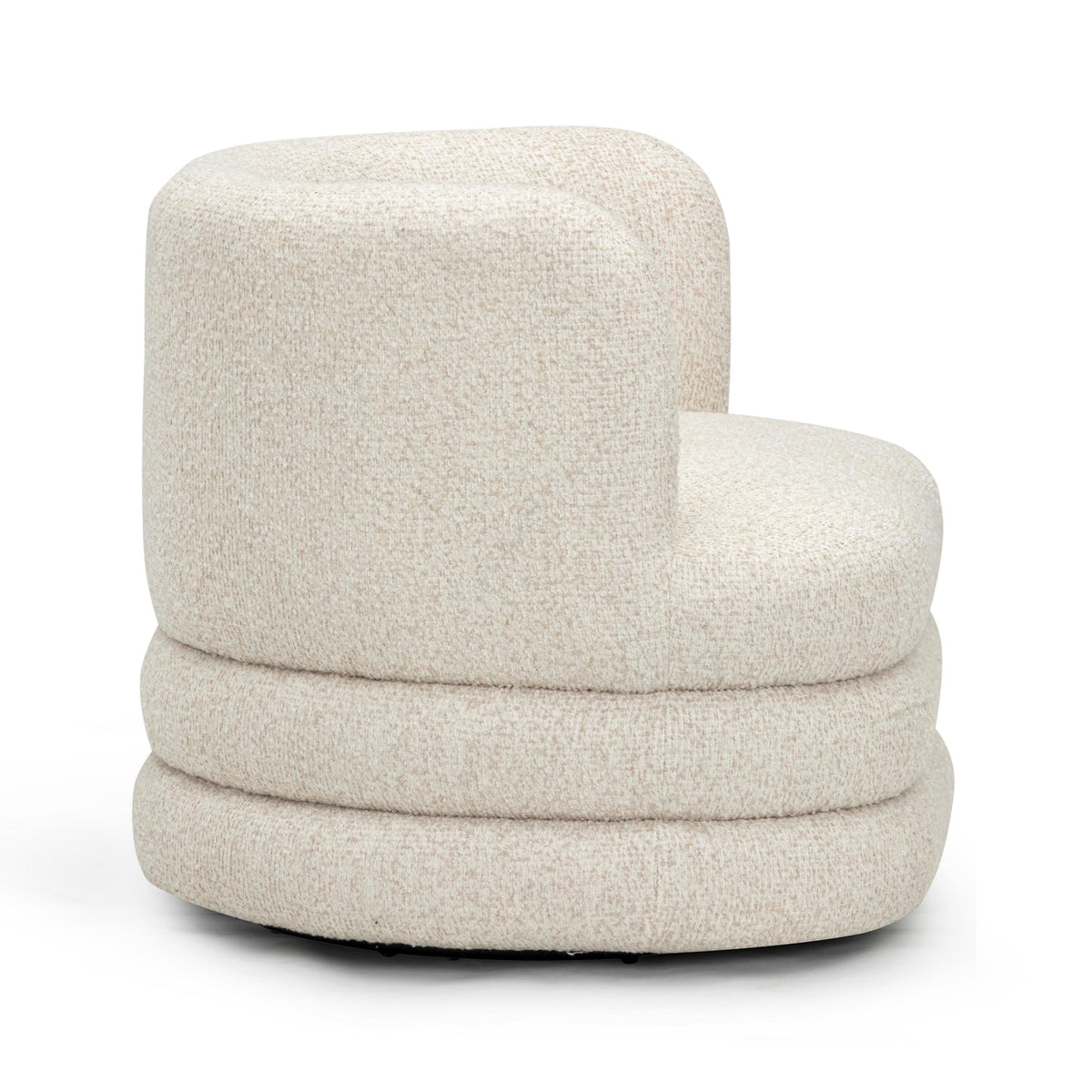 Astor Heavy Performance Boucle Swivel Hotel Lounge Chair