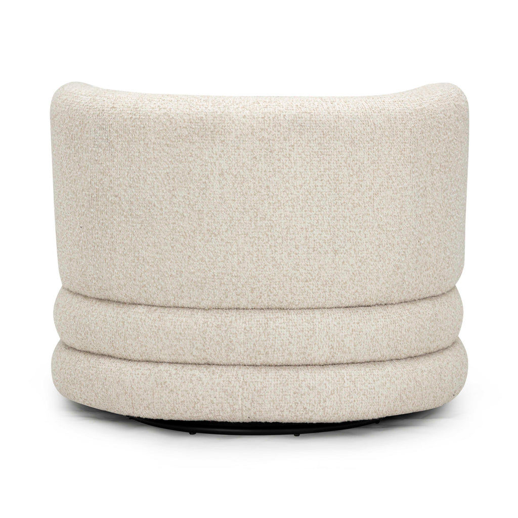 Astor Heavy Performance Boucle Swivel Hotel Lounge Chair