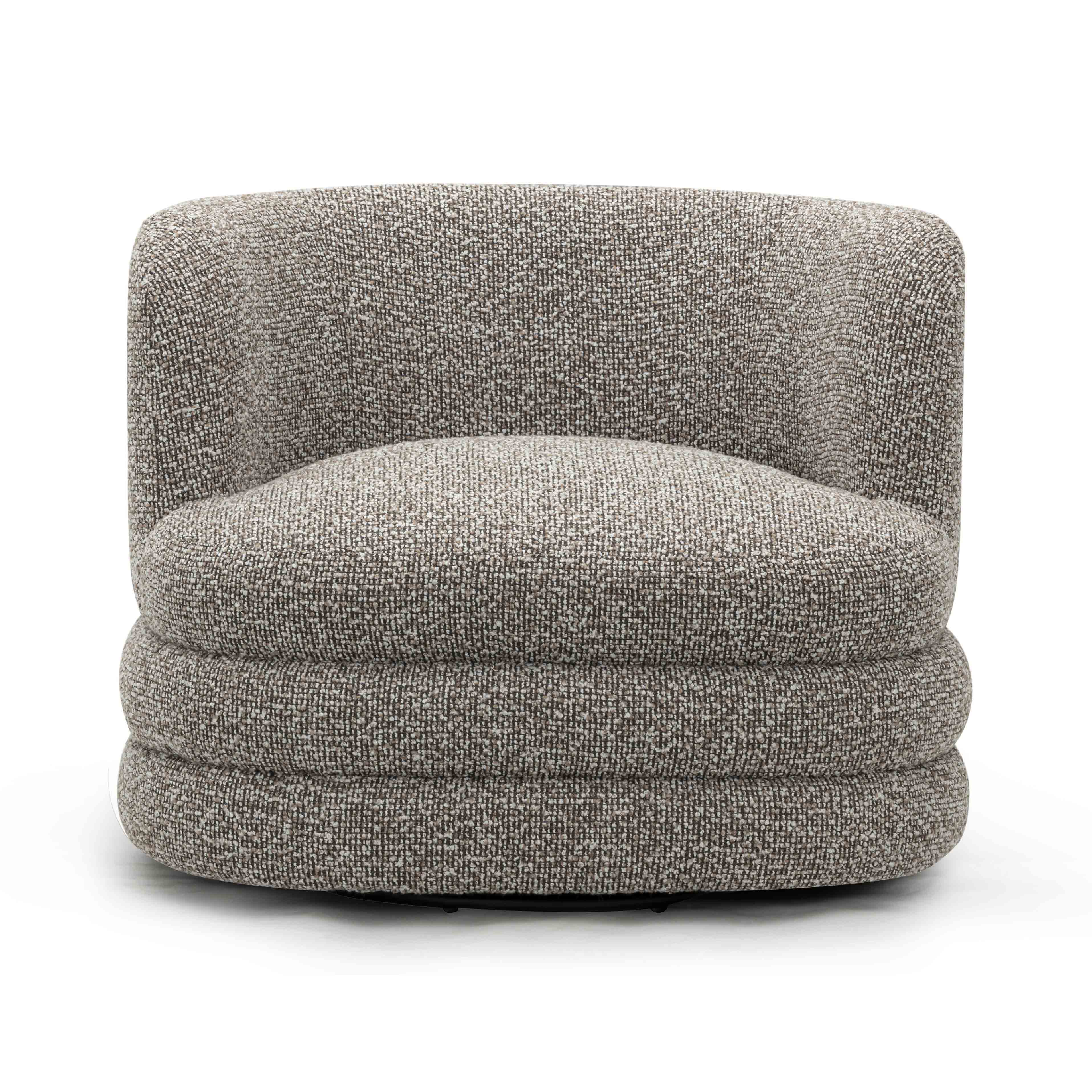 Astor Heavy Performance Boucle Swivel Hotel Lounge Chair