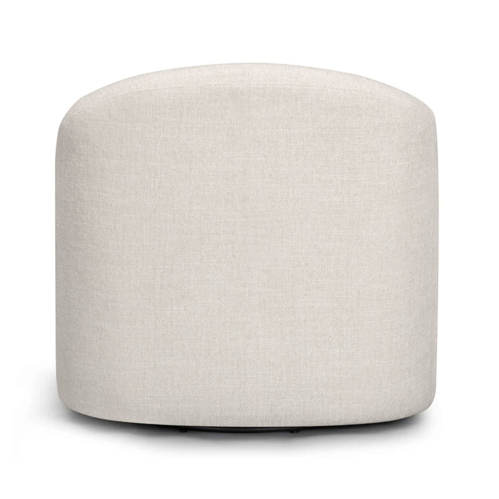 Thao Contract-Grade Basketweave Fabric Swivel Accent Chair