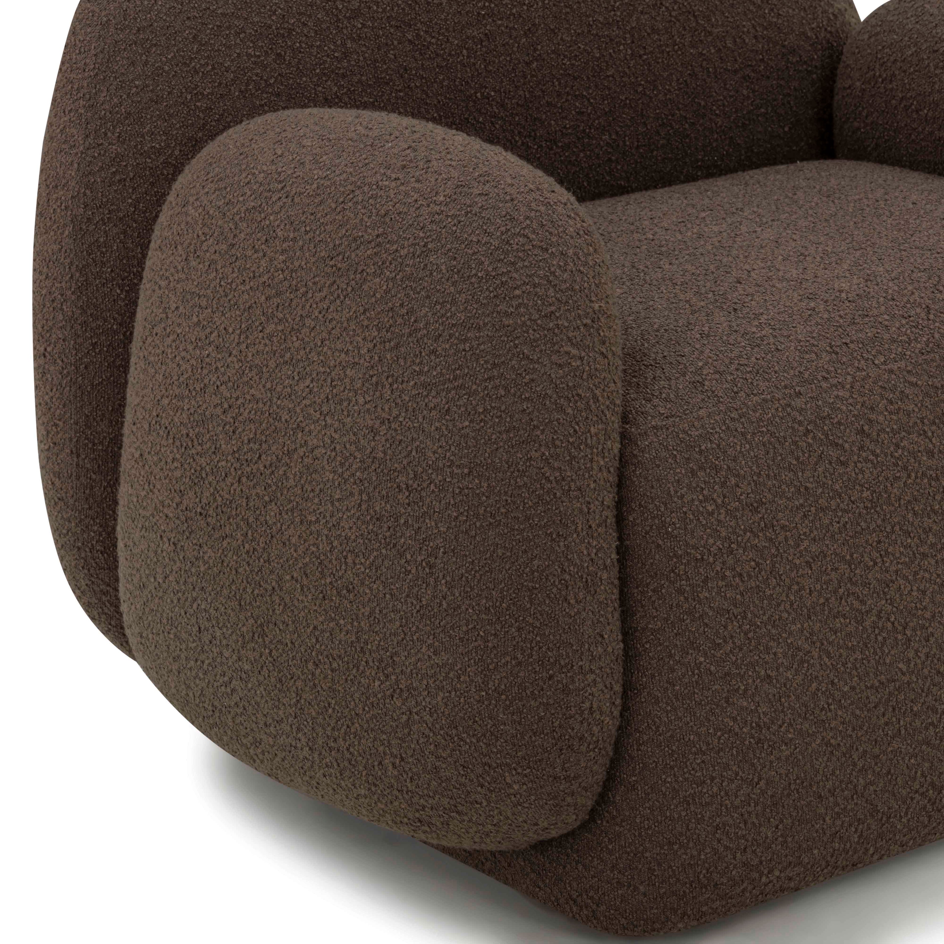 Marius Contract-Grade Boucle Accent Chair