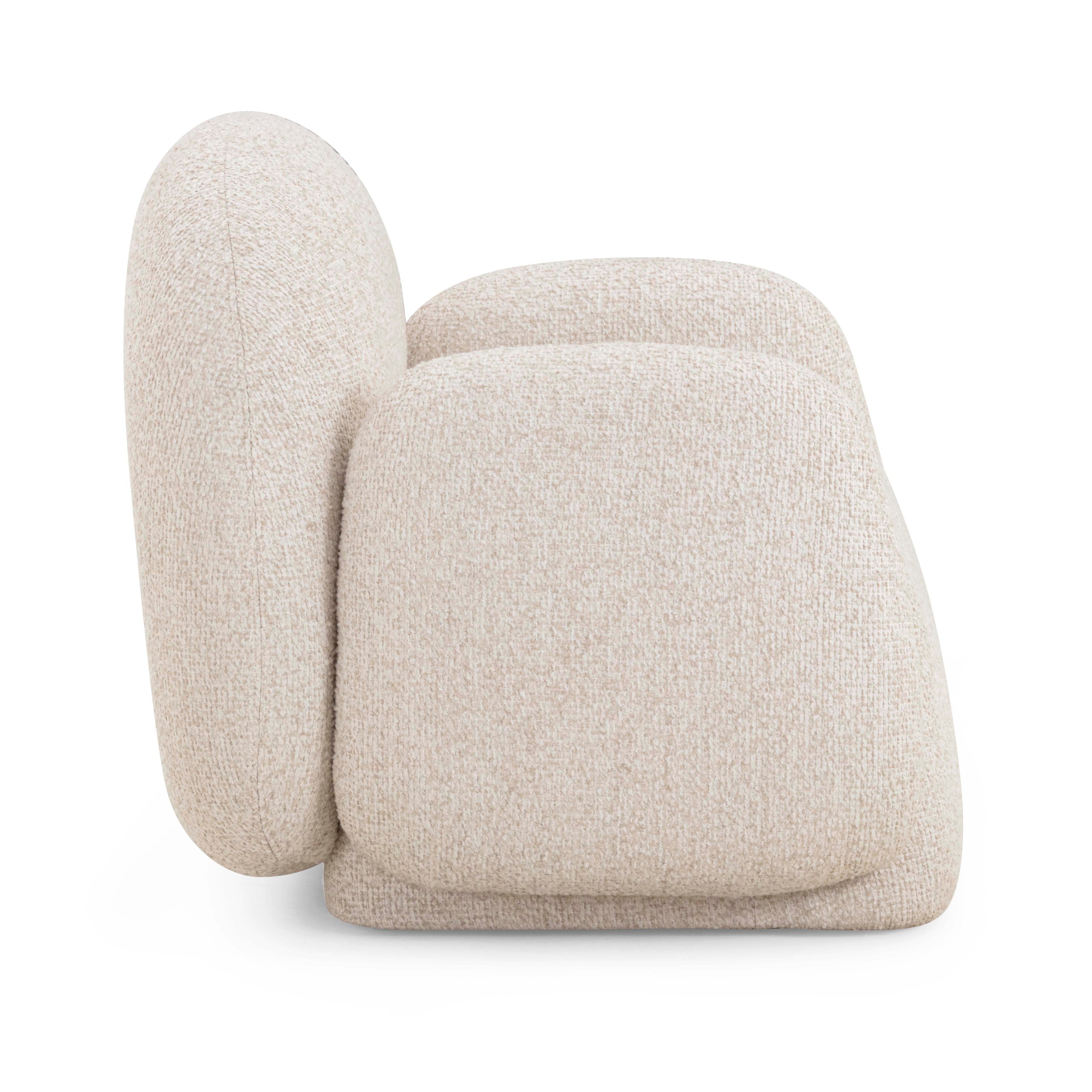 Marius Contract-Grade Boucle Accent Chair