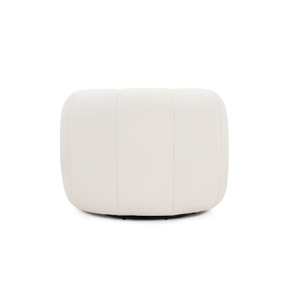 Jasmine Performance Velvet Swivel Accent Chair