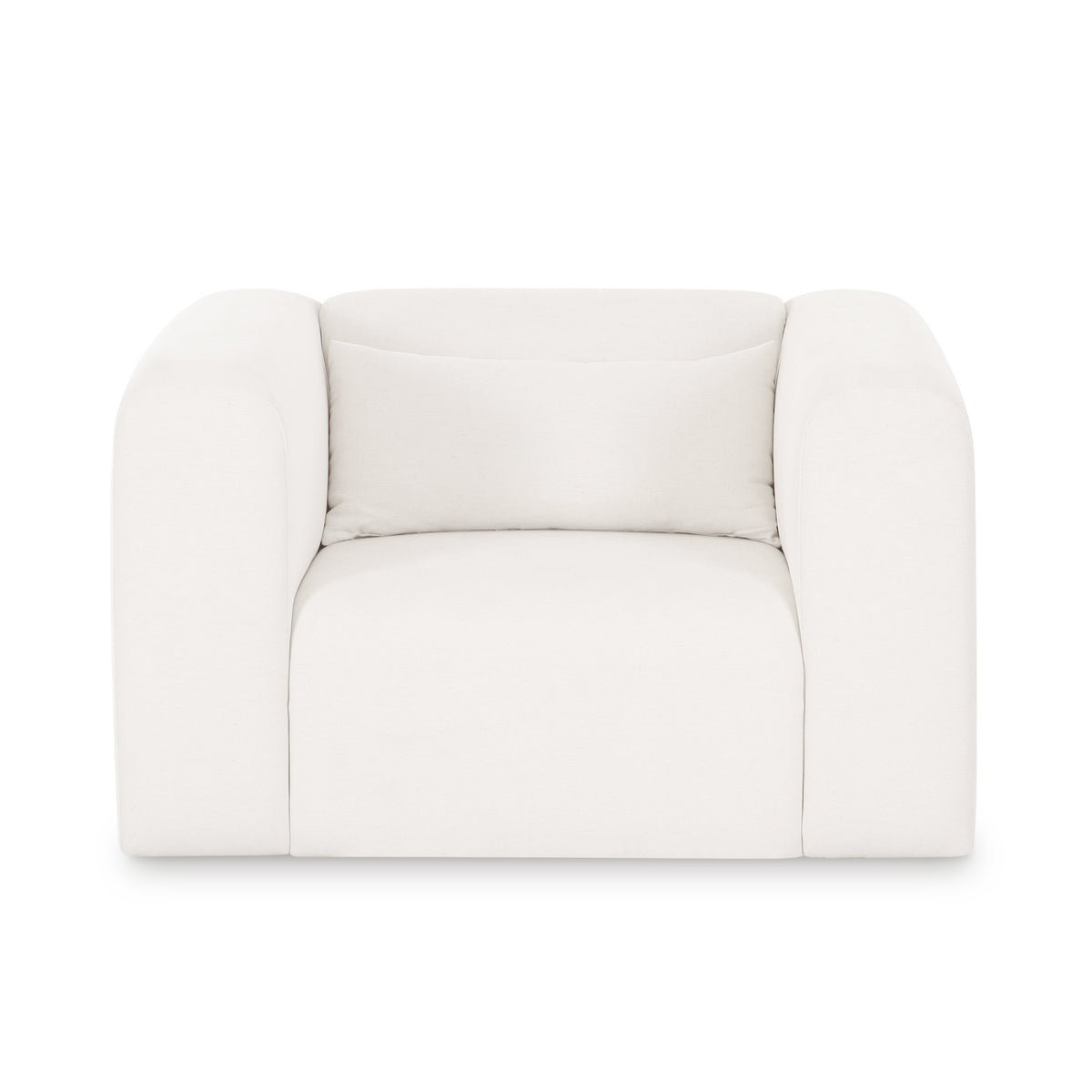 Tarra Cream Performance Chenille Accent Chair