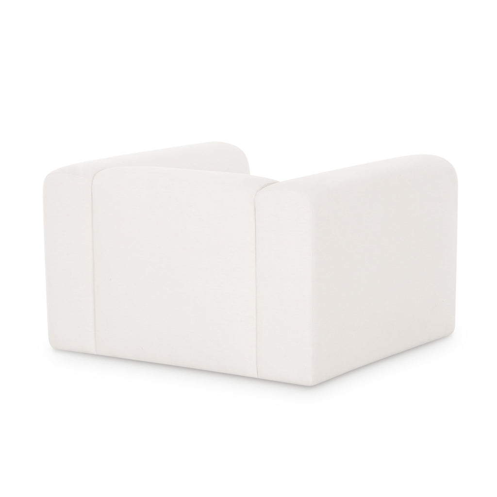 Tarra Cream Performance Chenille Accent Chair