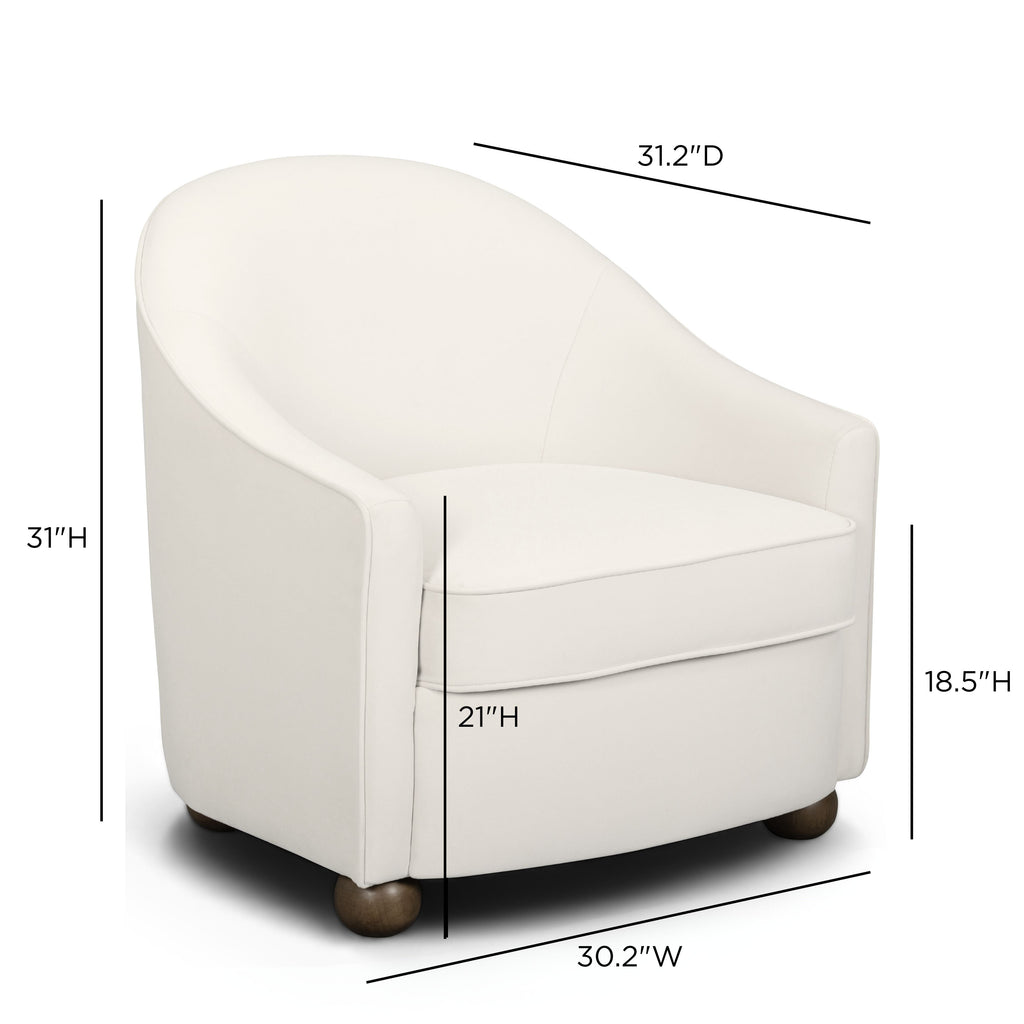 Cettie Performance Velvet Accent Chair
