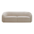 Yara 90.6" Pleated Performance Velvet Sofa