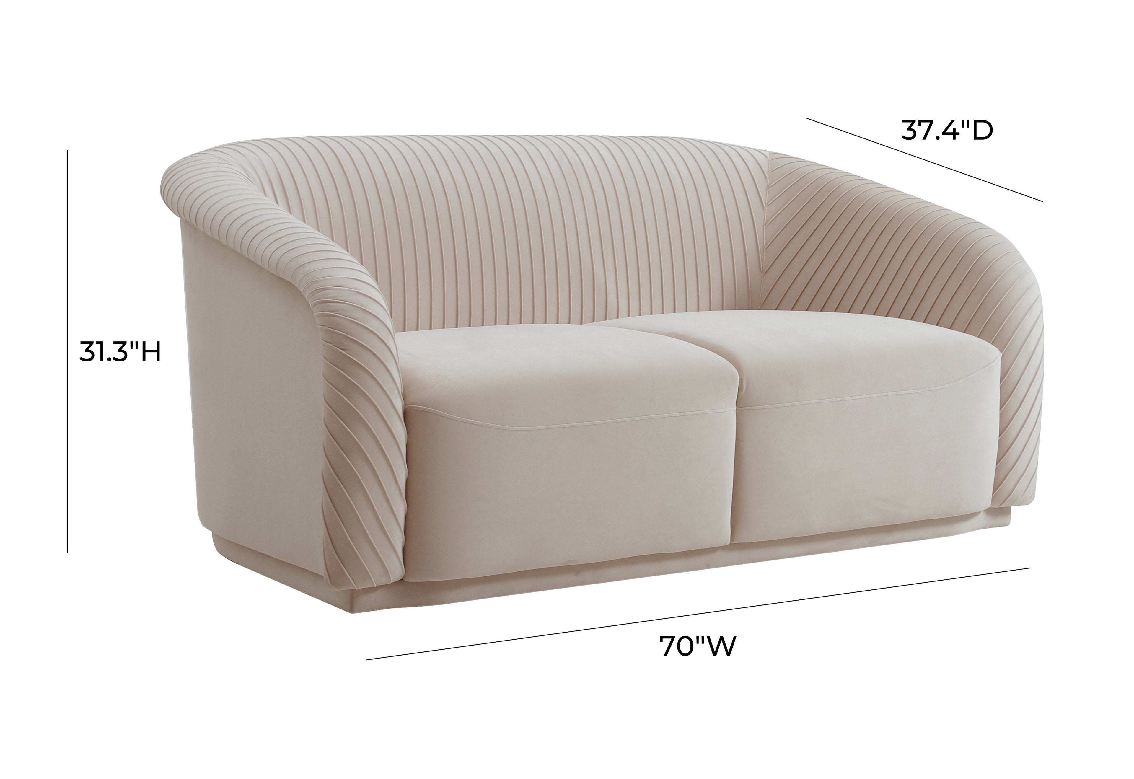 Yara 70" Loveseat