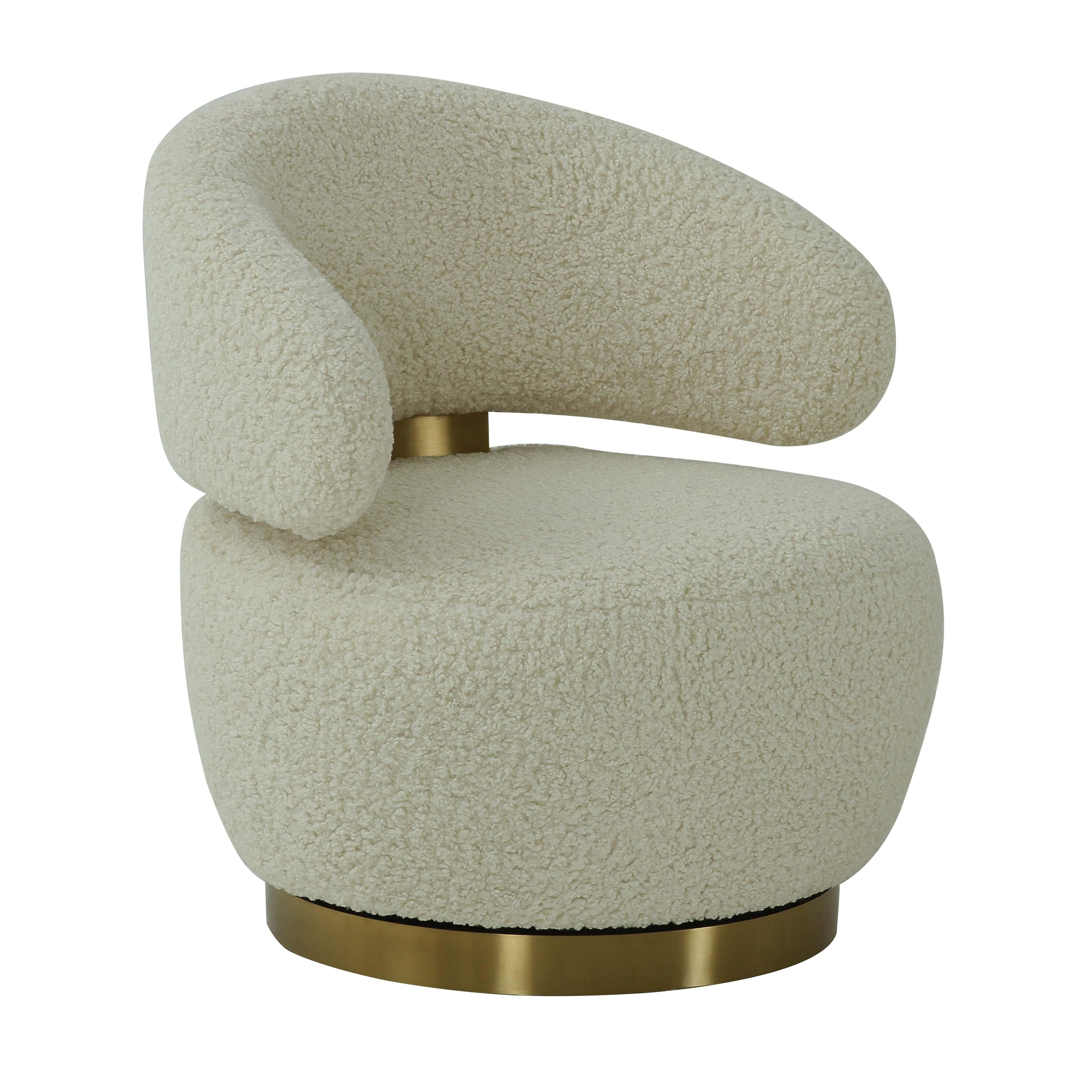 Austin Performance Fabric Swivel Accent Chair