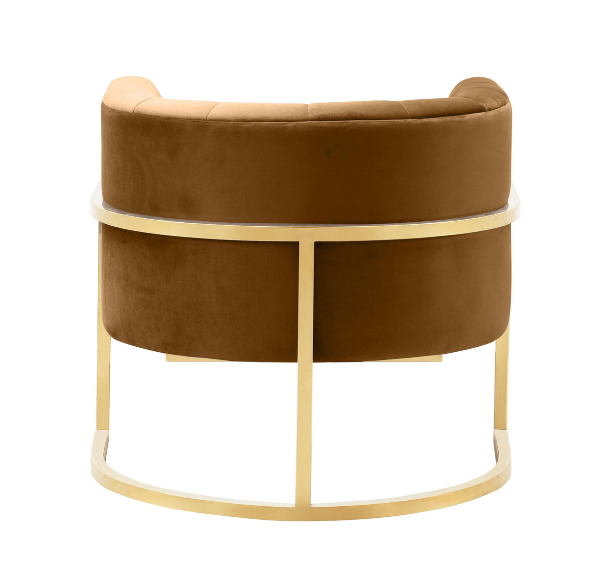 Magnolia Performance Velvet Accent Chair - Gold Base