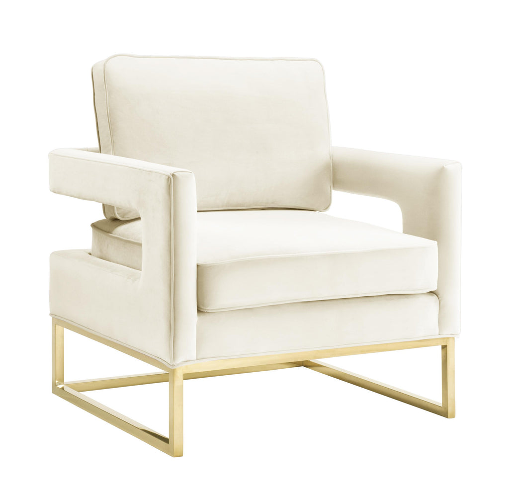 Avery Performance Velvet Accent Chair