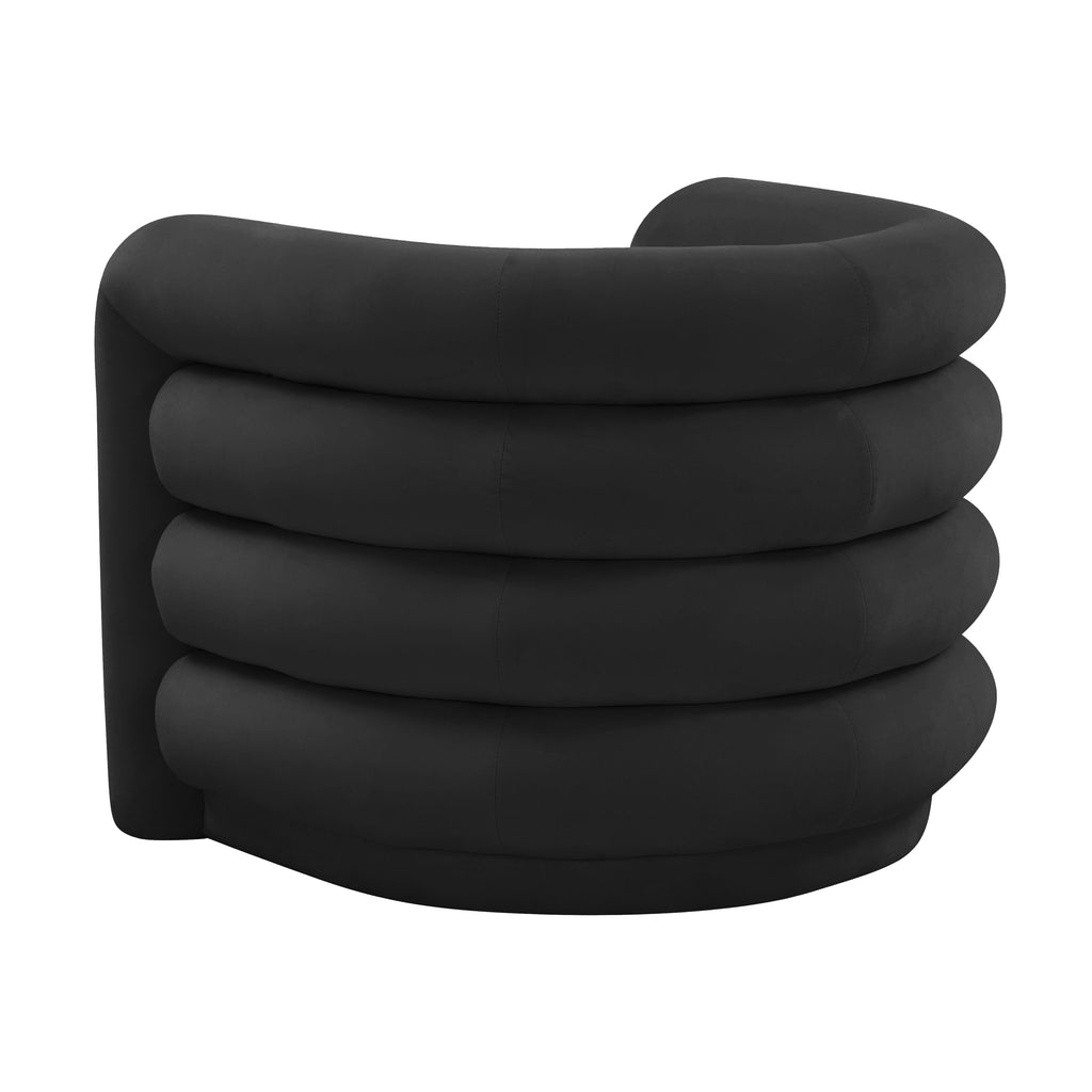 Curves Performance Velvet Lounge Chair