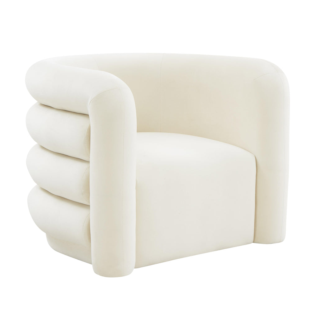 Curves Performance Velvet Lounge Chair