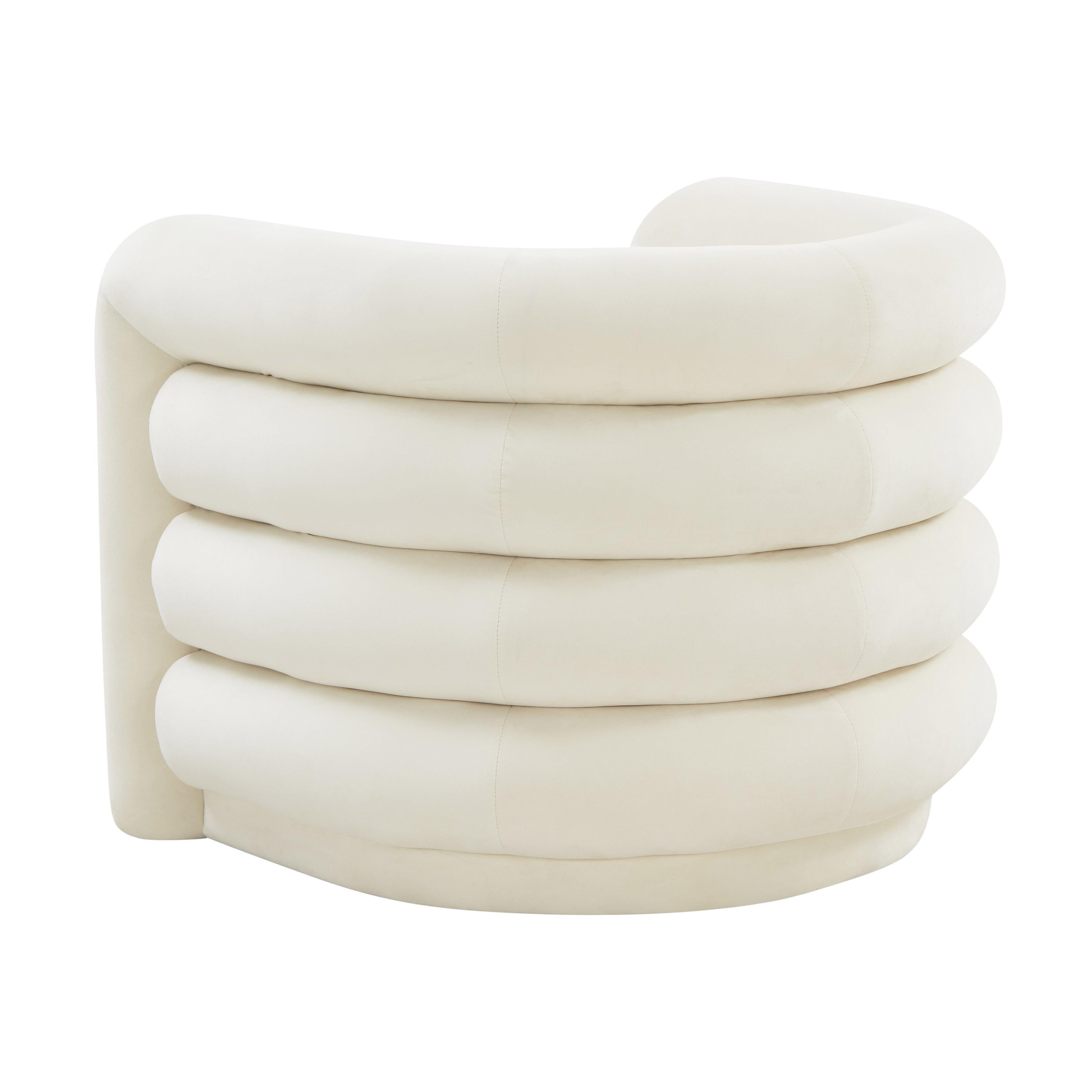 Curves Performance Velvet Lounge Chair