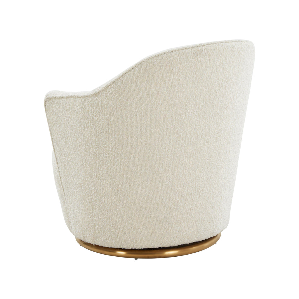 Skyla Performance Boucle Swivel Accent Chair