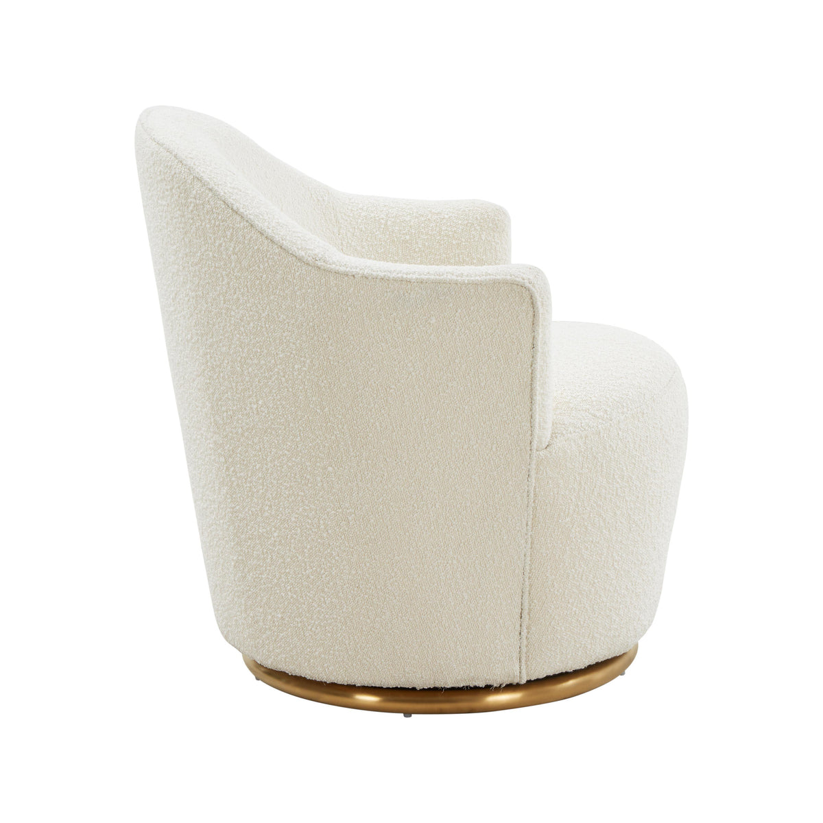 Skyla Performance Boucle Swivel Accent Chair