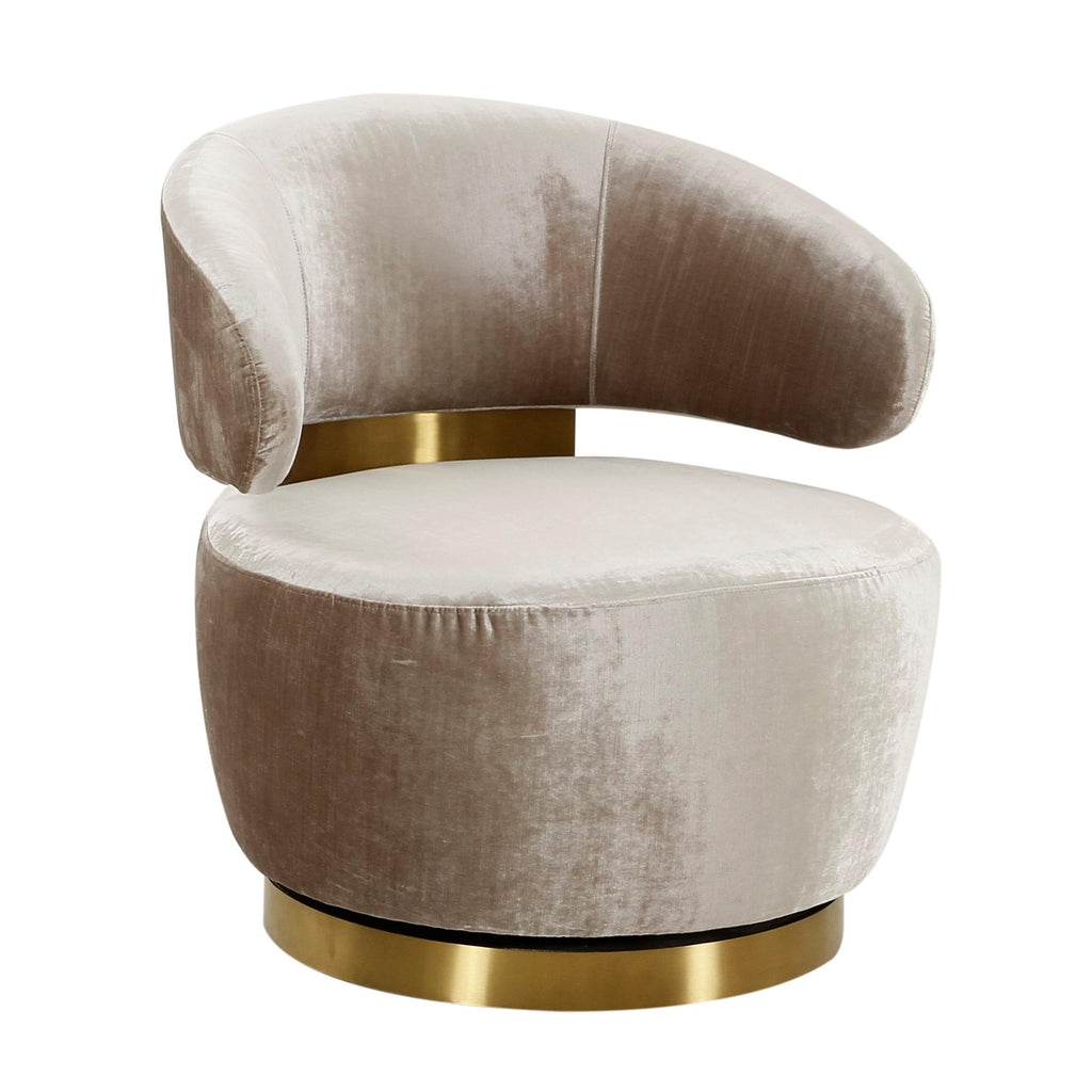 Austin Performance Fabric Swivel Accent Chair