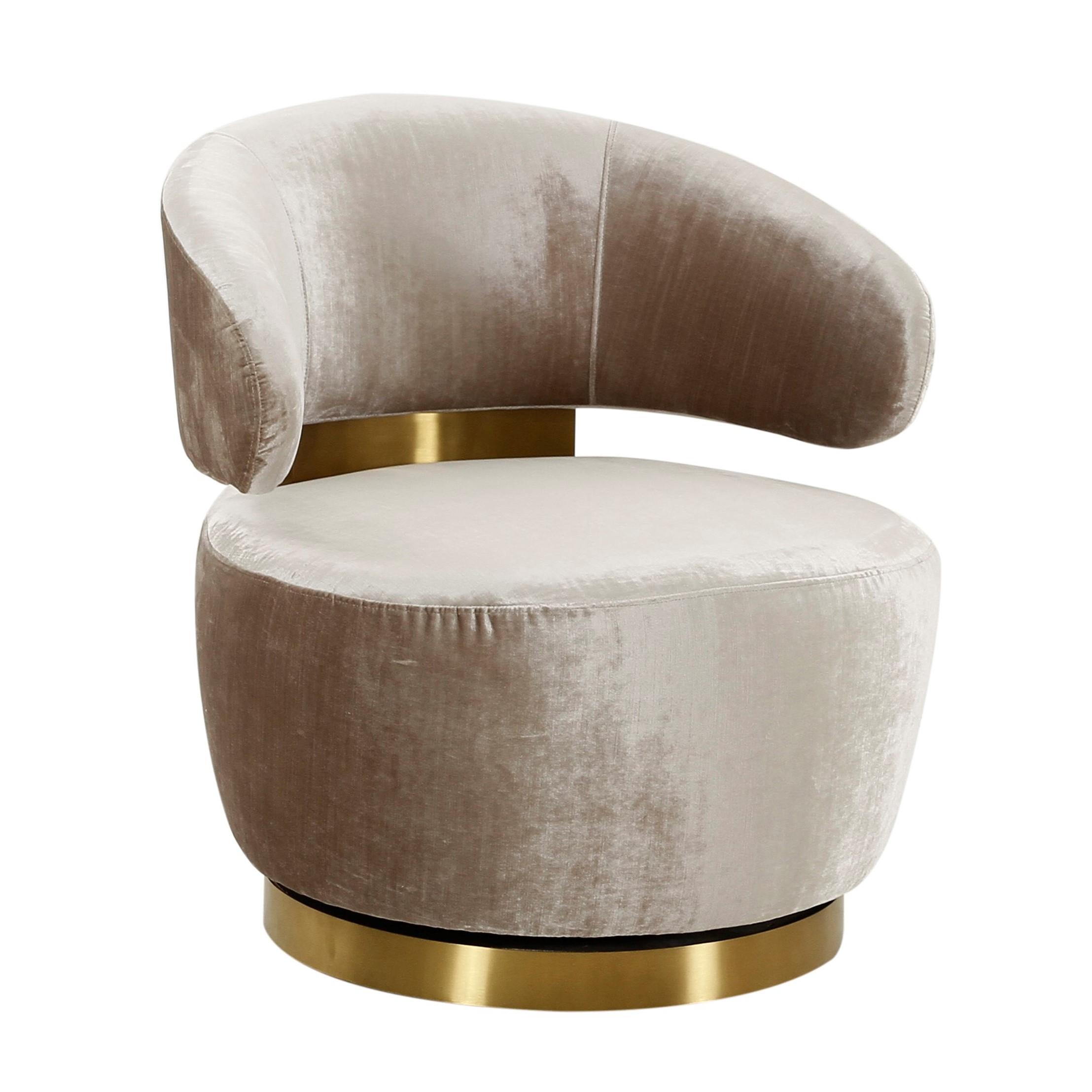 Austin Performance Fabric Swivel Accent Chair