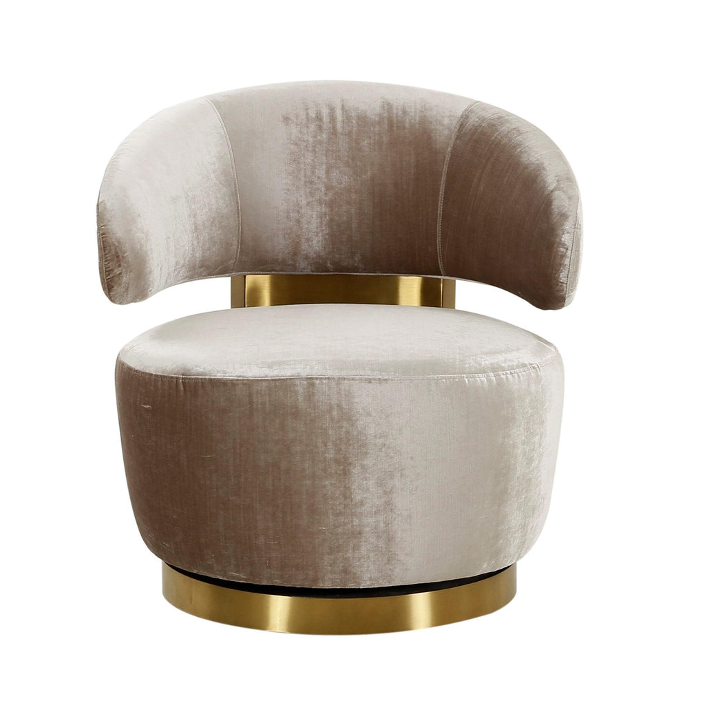 Austin Performance Fabric Swivel Accent Chair
