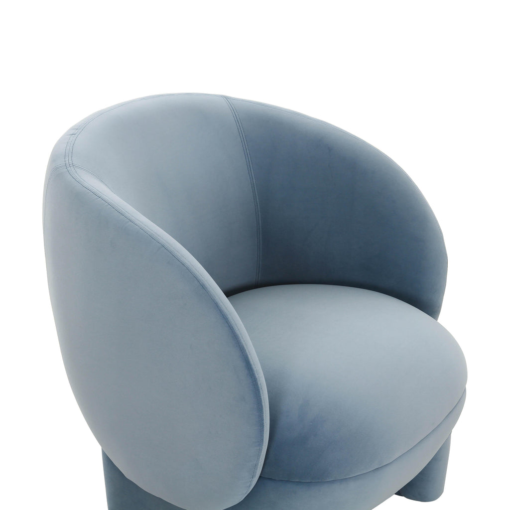 Kiki Performance Velvet Accent Chair