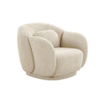 Misty Performance Boucle Accent Chair — Cream null