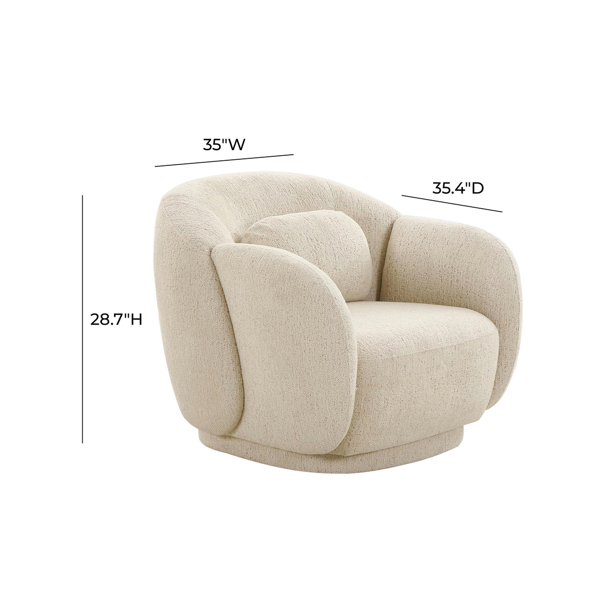 Misty Performance Boucle Accent Chair