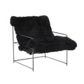 Kimi Genuine Sheepskin Accent Chair