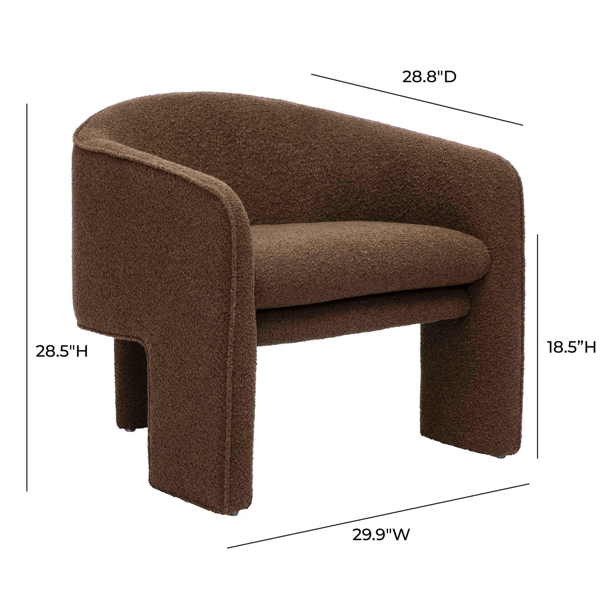 Marla Performance Boucle Accent Chair