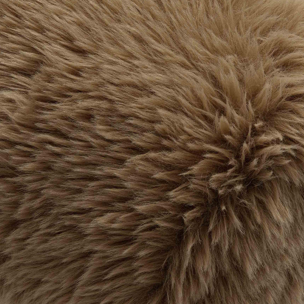 Carmel Contract-Grade Vegan Shearling Accent Chair