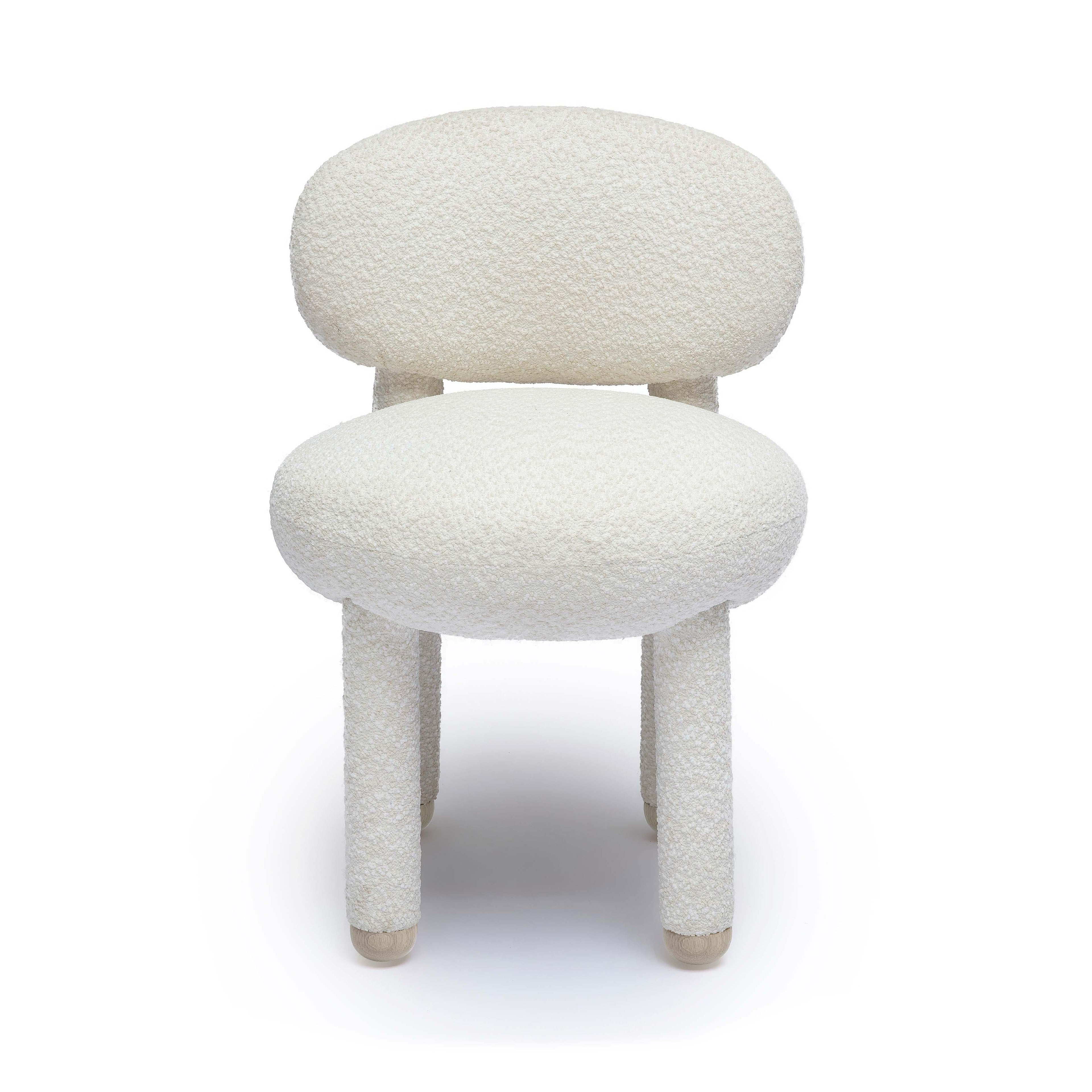 Manu Nubby Performance Fabric Side Chair