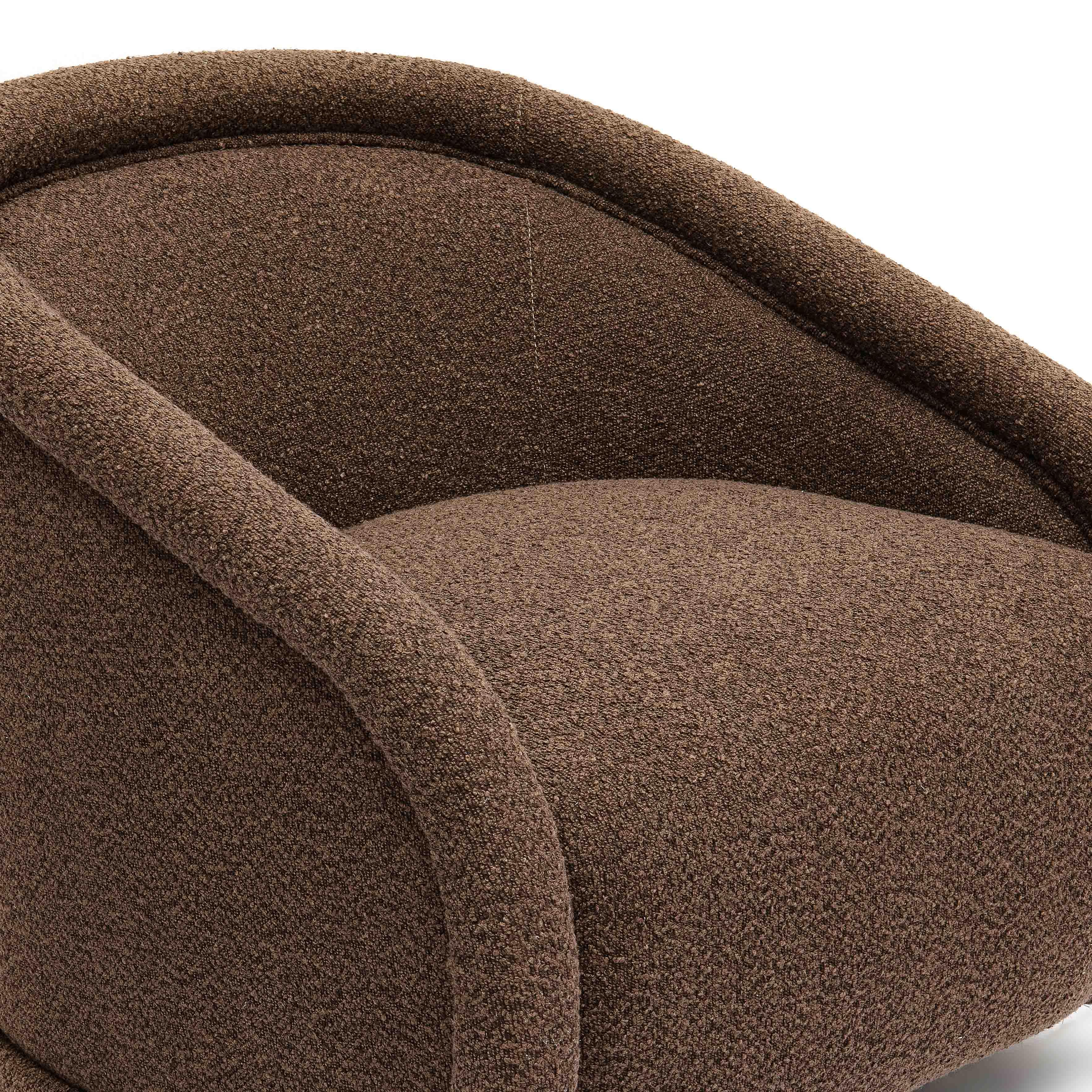 Rory Performance Boucle Swivel Accent Chair