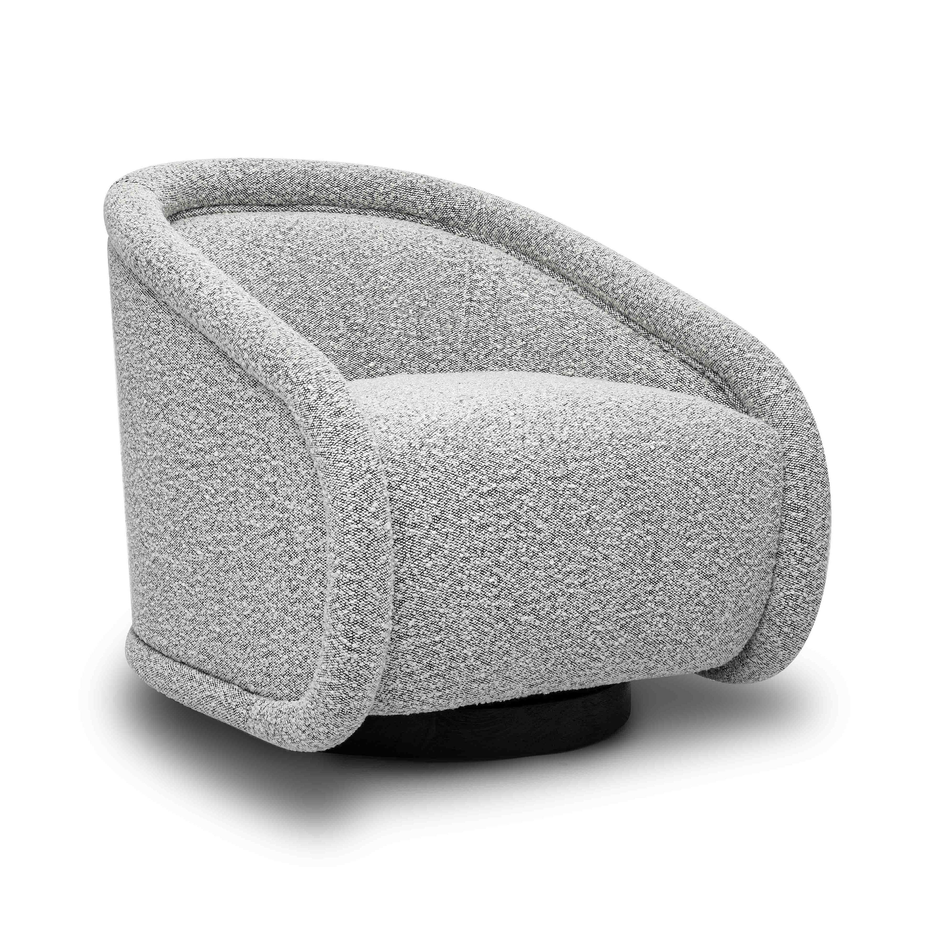 Rory Performance Boucle Swivel Accent Chair