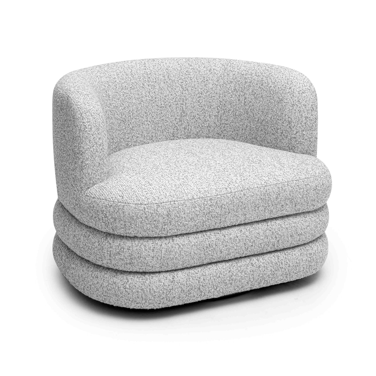 Astor Heavy Performance Boucle Swivel Hotel Lounge Chair