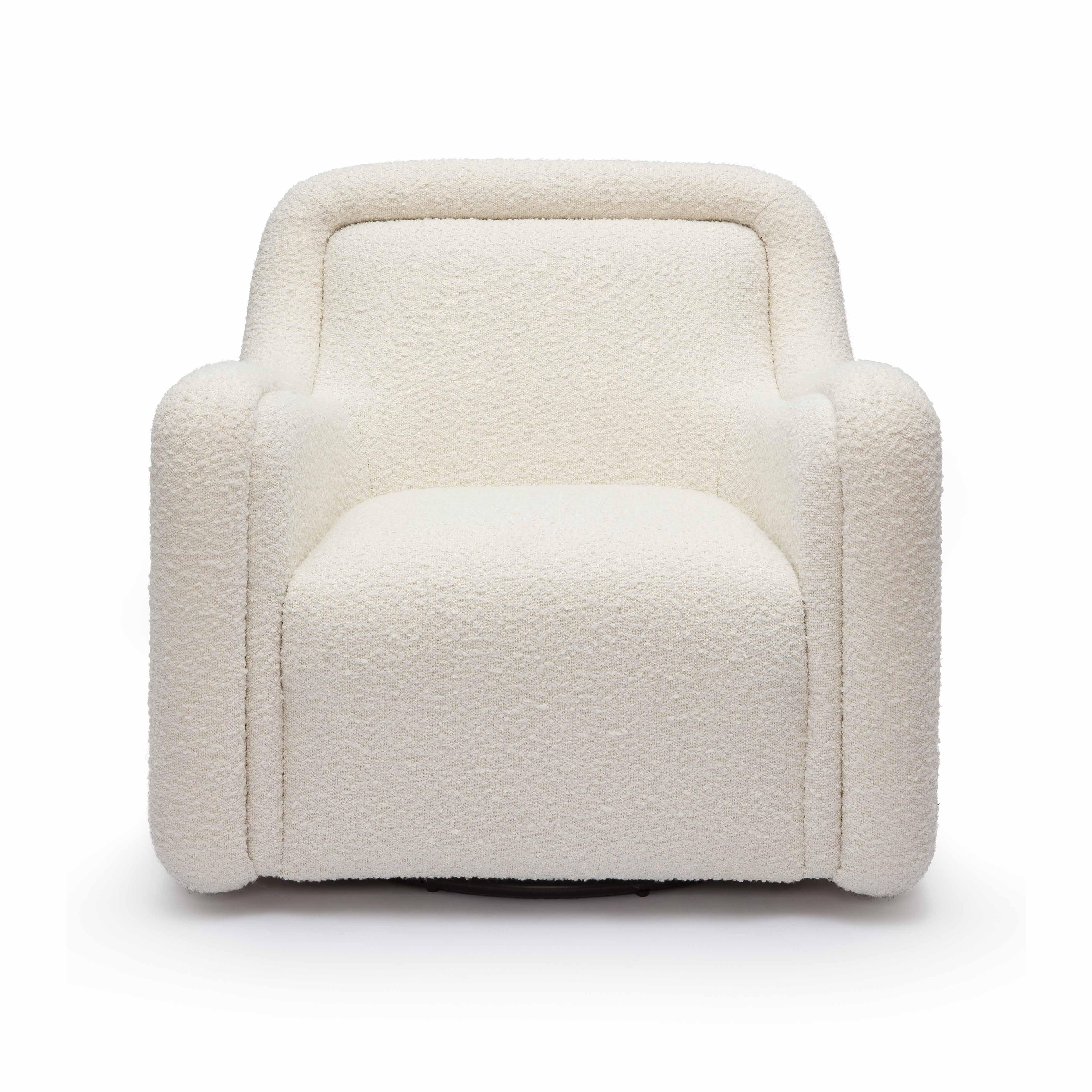 Charli Performance Boucle Swivel Chair