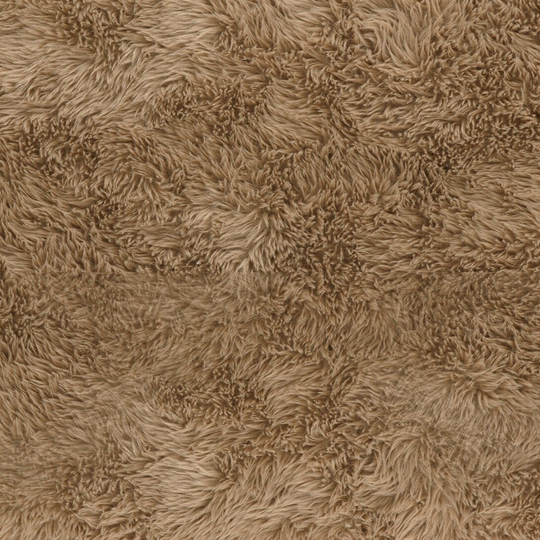Spara Contract-Grade Straight Vegan Shearling Accent Chair