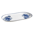 Cottage China Blue &amp; White Serving Tray