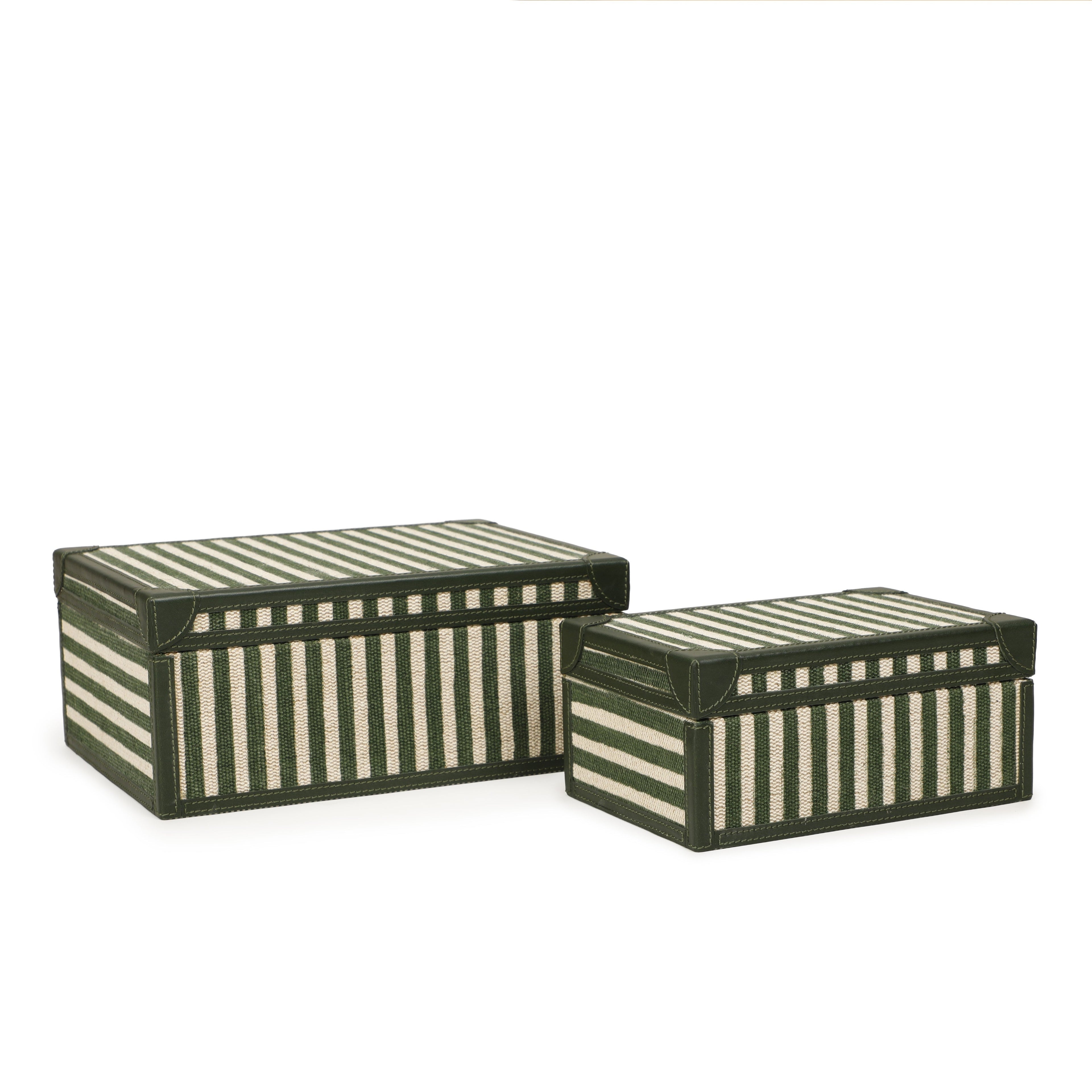 Kora Cotton Jute Contract-Grade Jewelry Box Set