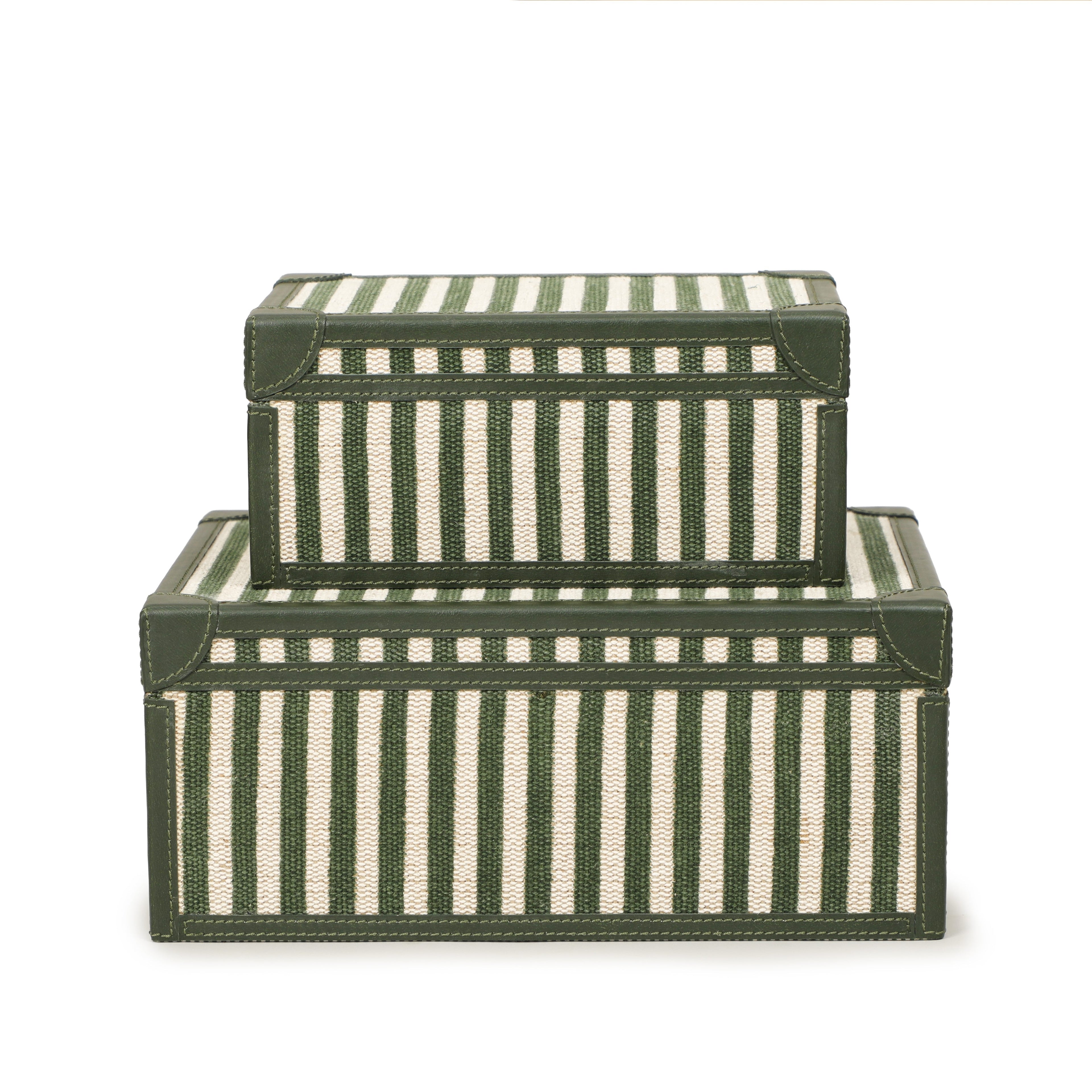 Kora Cotton Jute Contract-Grade Jewelry Box Set