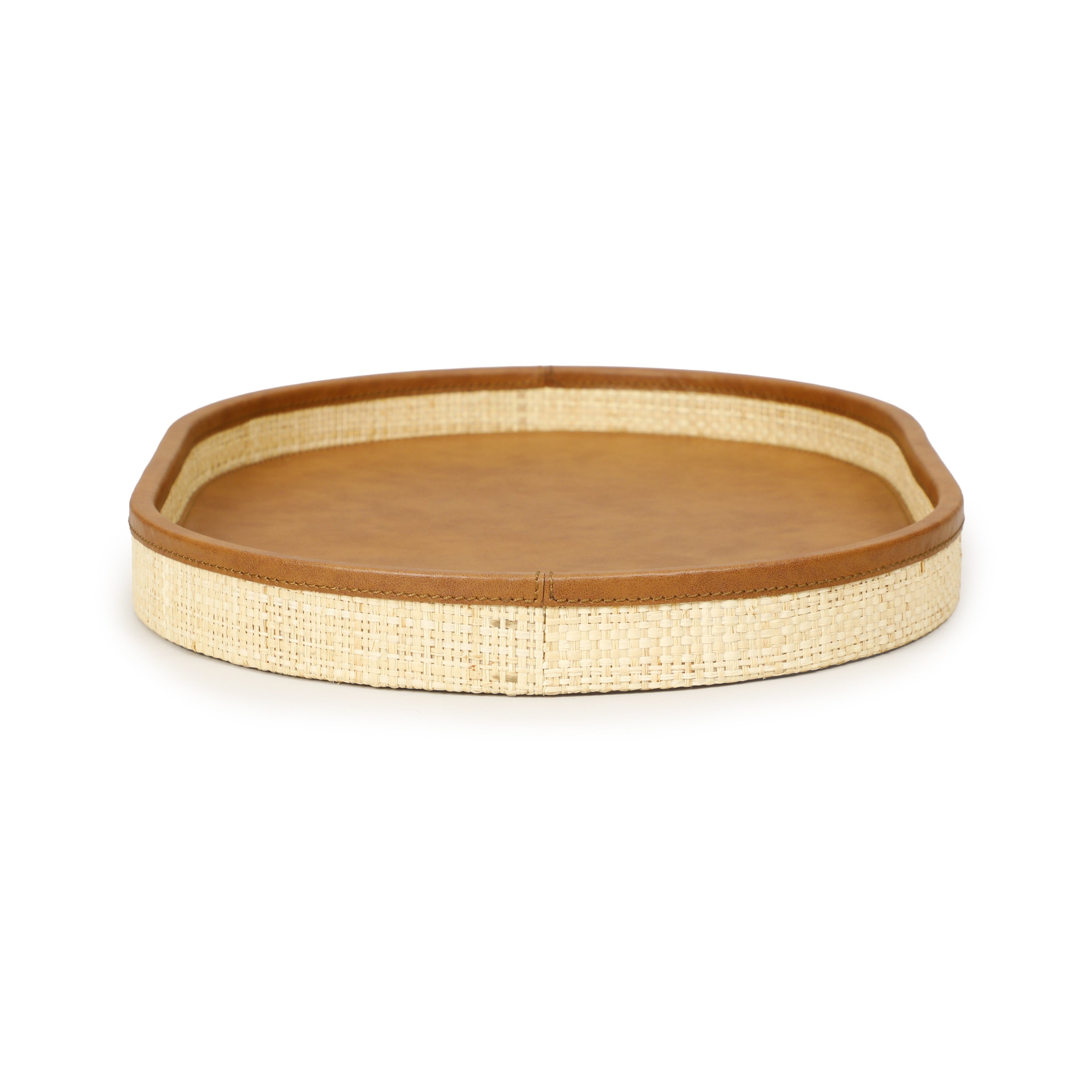 Hakiri Natural Raffia Contract-Grade Storage Tray