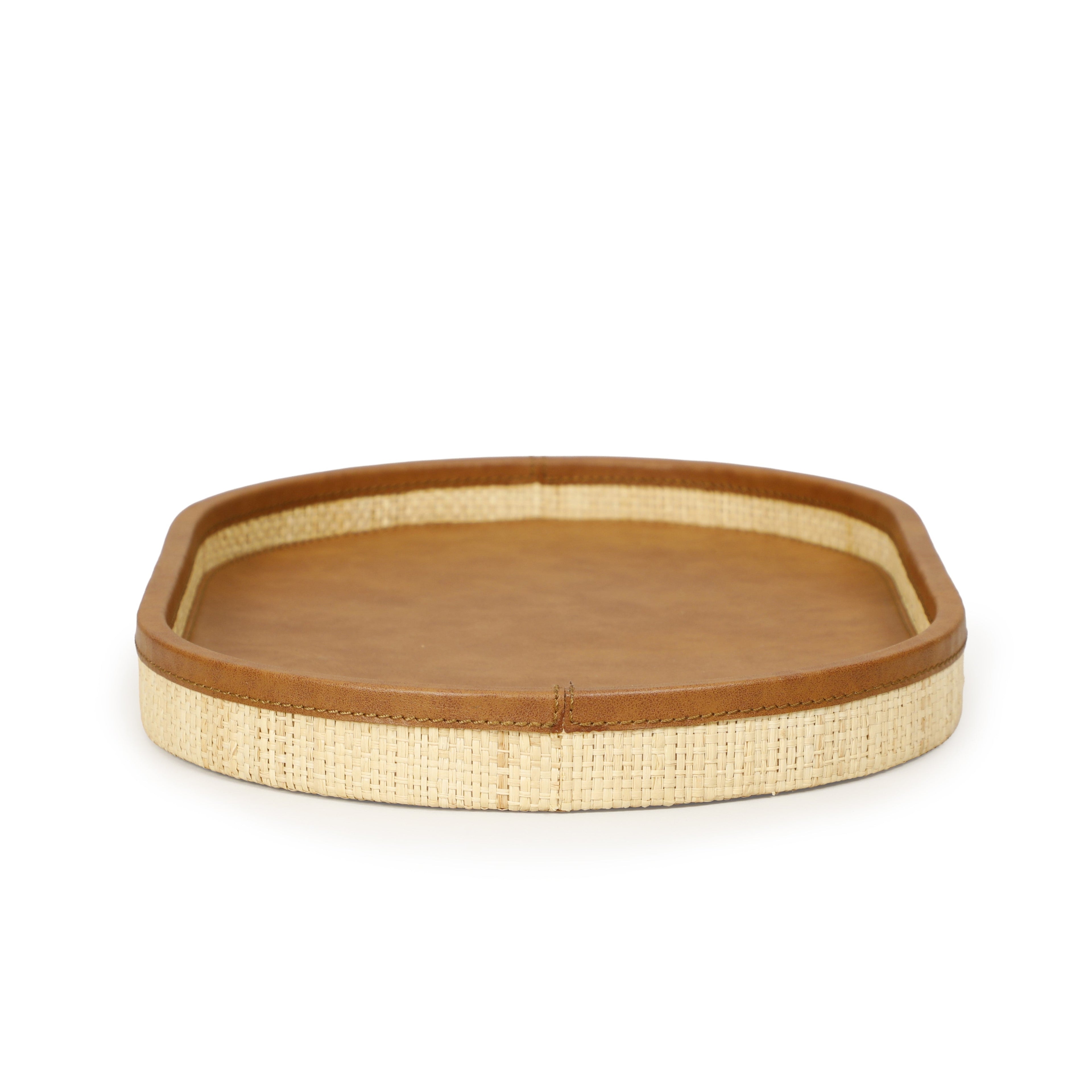 Hakiri Natural Raffia Contract-Grade Storage Tray