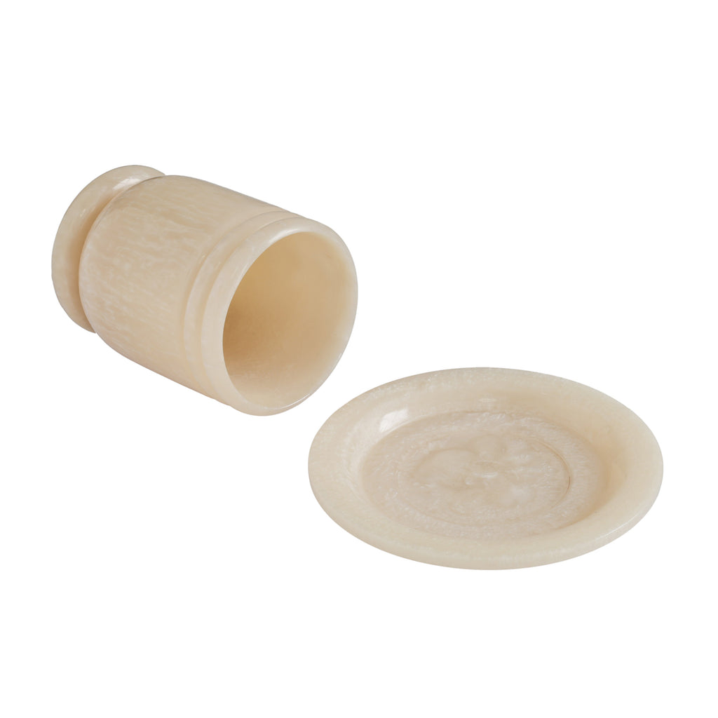 Channeled Swirl Resin Kiddush Cup