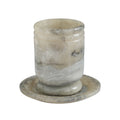 Channeled Swirl Resin Kiddush Cup