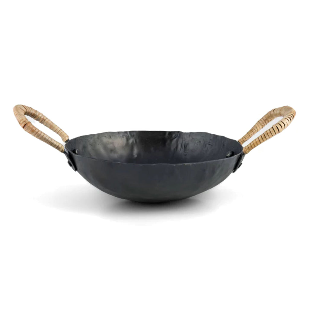 Verma Black Hammered Iron Catchall