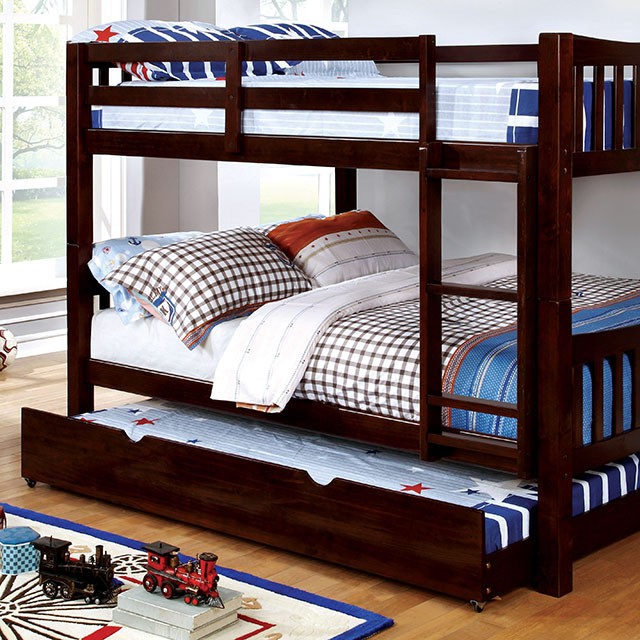 Cameron Full/Full Bunk Bed, Gray