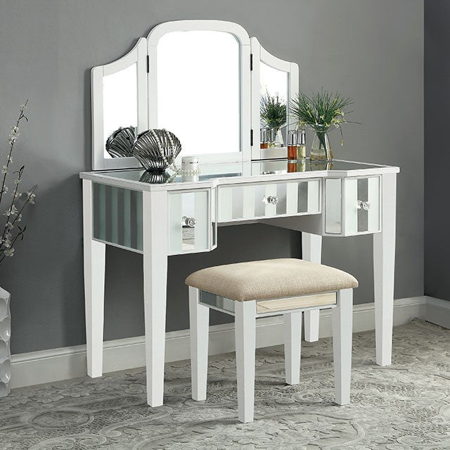 Cyndi Vanity w/ Stool