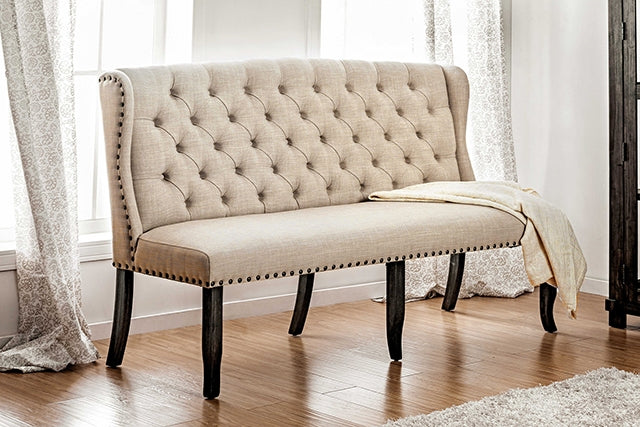 Sania 3-Seater Love Seat Bench