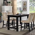 Sania 5 Pc Counter Height Table Set