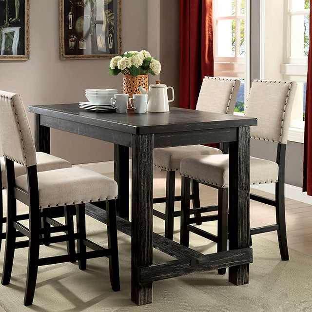 Sania 4 Pc Counter Ht Table Set w/ Bench